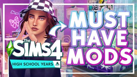 16 MUST HAVE Mods to Improve The Sims 4 High School Years + LINKS - YouTube