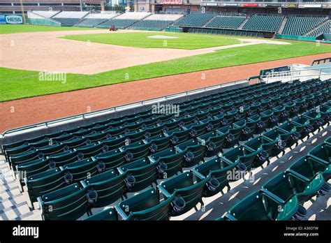 STADIUM SEATING, BASEBALL FIELD Stock Photo - Alamy