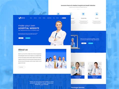 Doctor Consulting Website Template | Free Mockups, Best Free PSD ...