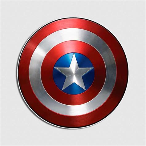 Captain America Shield Logo Vinyl Decal