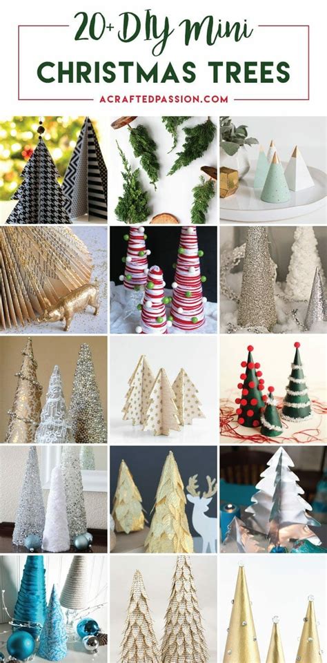 The top 24 Ideas About Diy Mini Christmas Trees - Home, Family, Style and Art Ideas