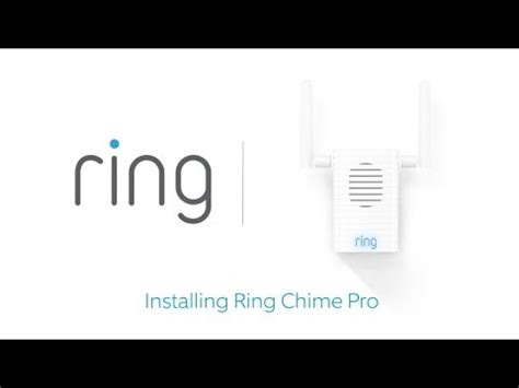 How to Install & Setup Ring Chime Pro (Simple) | DiY | Ring Help - YouTube