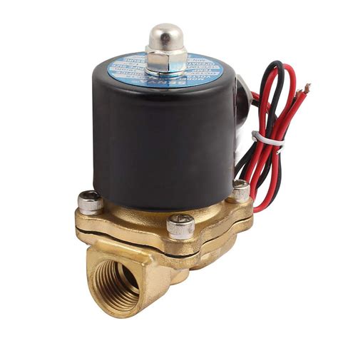 2 Way Solenoid Valve Air Water N/C Gas Oil Normally Closed 12v 240v BSP ...