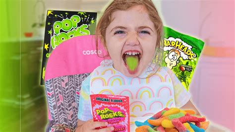 BABY vs. EXTREME CANDY (POP ROCKS & more challenges) | Anazala Family ...