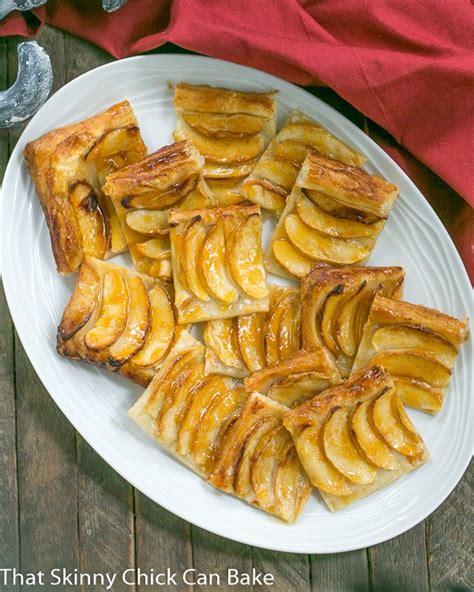 Easy French Apple Tart -That Skinny Chick Can Bake