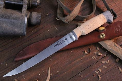 White River Knives 8.5" Traditional Fillet Knife, Cork / 440C