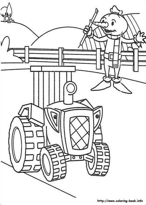 Bob The Builder Dizzy Coloring Pages