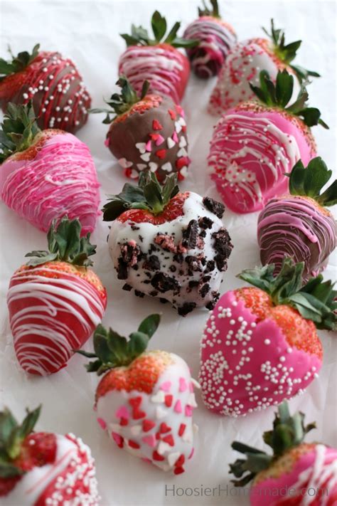 Chocolate Dipped Strawberries - Hoosier Homemade