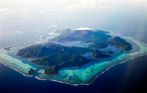 nature, Landscape, Aerial View, Island, Atolls, Tropical, Sea, Beach ...