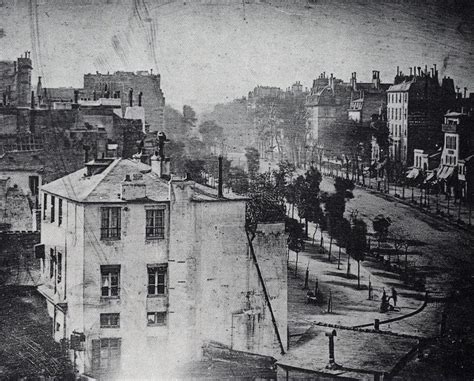 louis mandé daguerre, le boulevard du temple à paris | Fotos, Vintage ...