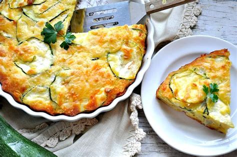 Zucchini Pie - The Seasoned Mom