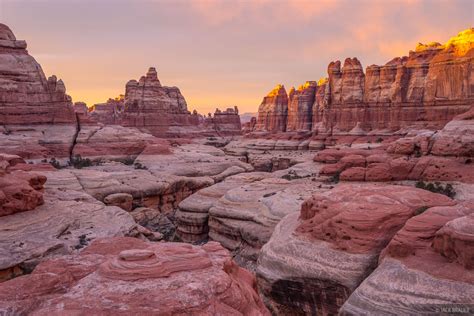 Elephant Canyon Sunset | Canyonlands National Park, Utah | Mountain ...