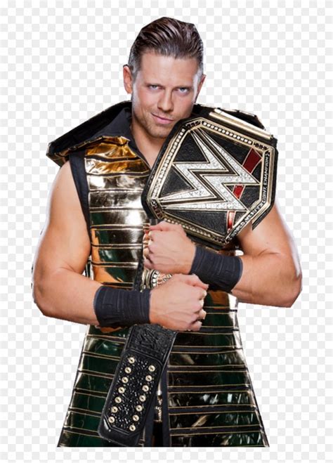 Wwe Intercontinental Champion The Miz, HD Png Download - 728x1098 ...