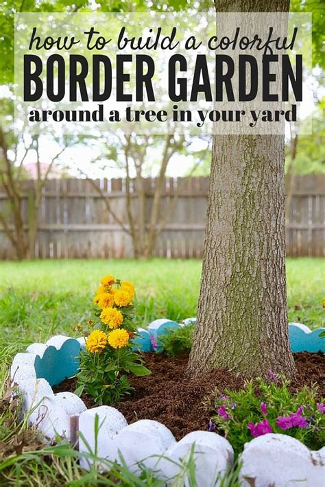 DIY Tree Border Garden | Love & Renovations