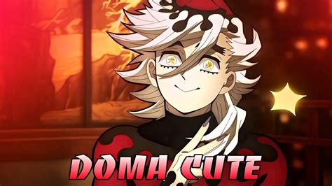 Doma | Doma is so Cute | Demon Slayer Season 3 [AMV/EDIT] - YouTube