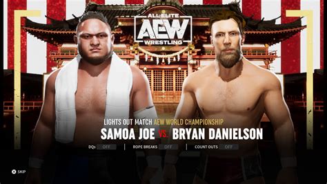 AEW Fight Forever – Samoa Joe vs. Bryan Danielson (PS4) – MastersInGaming.com