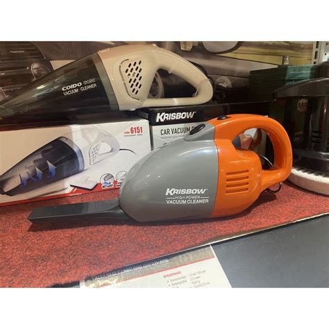 Jual Krisbow Vacuum cleaner mini / vacuum penghisap sedot debu mobil Indonesia|Shopee Indonesia