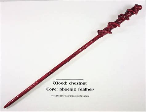 Red and Black Wand | Wizarding Wand | Cosplay | Cosplay Wand | Wand | Magic Wand | Phoenix Wand ...