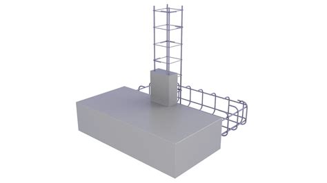 3D Model Reinforcement Footing Column 8 - TurboSquid 2096965