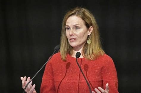 At event with Mitch McConnell, Amy Coney Barrett says she’s concerned ...