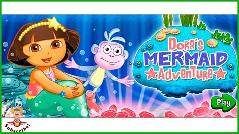 #Gameplay Dora The Explorer | Dora's Mermaid Adventure - Games for Kids