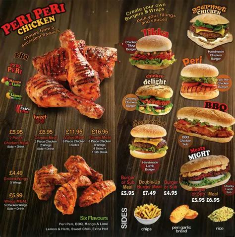 BBQ Express, Edgware Menu