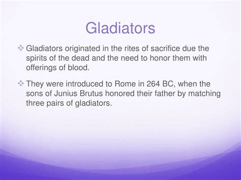 PPT - Slavery & Gladiators In Ancient Rome PowerPoint Presentation - ID ...