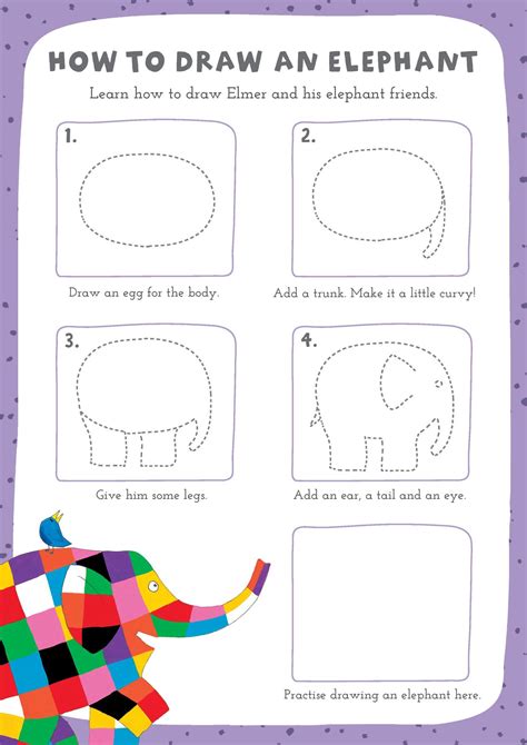 ️🐘💜🖍 ELMER COLOURING!... - Eastleigh Library, Hampshire