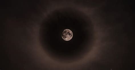 Why Does the Moon Have a Ring Around It? December 2020 “Cold Moon”