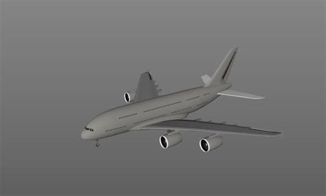 Airbus A380 - 3D model | CGTrader