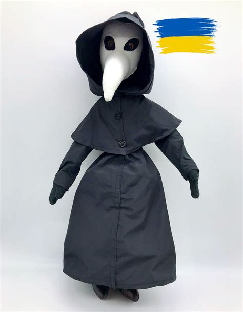 SCP-049 Plague Doctor Soft Plush Toy Gamer Gift - Etsy Ireland