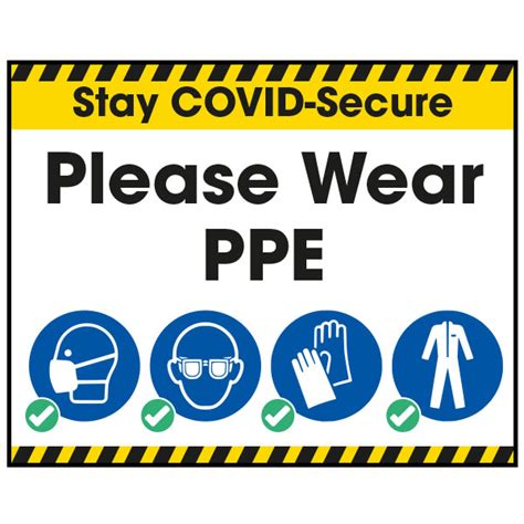 COVID Secure Workplace Labels | Infection Control Essentials | Safety Signs