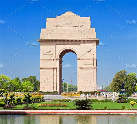 India gate containing india, gate, and delhi | Landmarks, India gate ...