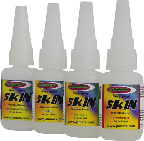 JAMARA 236091: SKIN superglue with needle, 20 g, low viscosity at ...