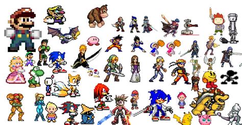 Super smash flash 2 characters - masasany