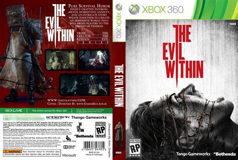 Viewing full size The Evil Within Xbox360 Cover box cover