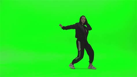 Green Screen, Chroma Key Dancing Girl - FREE DOWNLOAD - YouTube