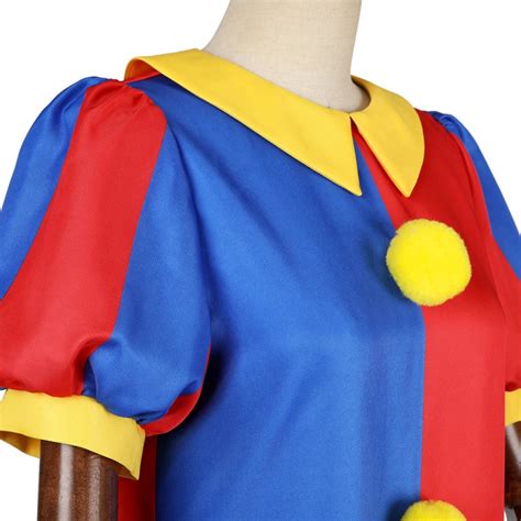 The Amazing Digital Circus Costumes Pomni Cosplay Jumpsuits - CCosplay.com