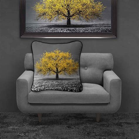 SHH INTERIORS YELLOW CHERRY TREE 55CM X 55CM | 1Wall