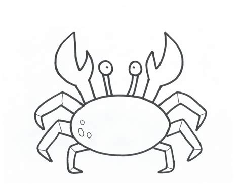 crab coloring pics – Free Printables