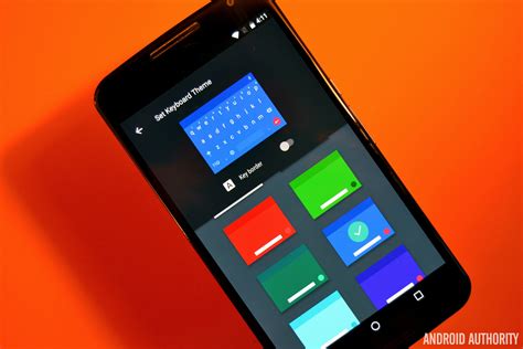New Google Keyboard v5.1 comes with themes in Android N Dev Preview 3 ...