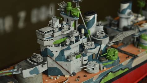 1/350 Tamiya model HMS PRINCE of WALES battleship - YouTube