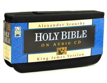 KJV Voice-Only Audio Bible on CD: Narrated By: Alexander Scourby: 9781565638037 - Christianbook.com