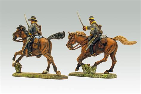 Mike's Painted Miniatures: American Civil War Confederate Cavalry