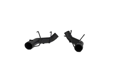 MBRP Mustang 3 in. Muffler Delete Axle-Back Exhaust - Black Coated ...