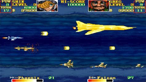 U.N. Squadron Arcade Gameplay Multiplayer - YouTube