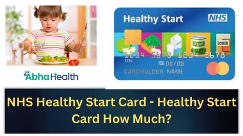 NHS Healthy Start Card - Healthy Start Card How Much?