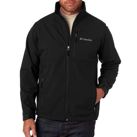 Columbia Men's Black Ascender Softshell Jacket Warm Outfits, Winter ...