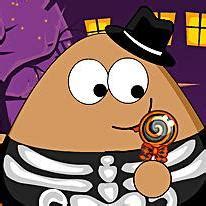 POU HALLOWEEN SLACKING juego gratis online en Minijuegos