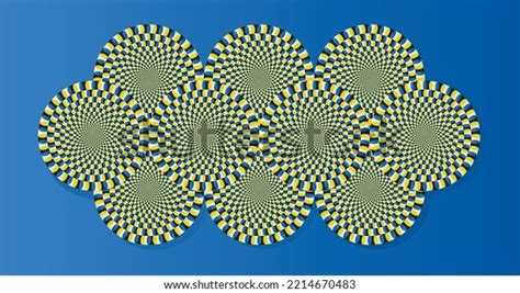 Rotating Snakes Illusion Vector Illustration Stock Vector (Royalty Free ...